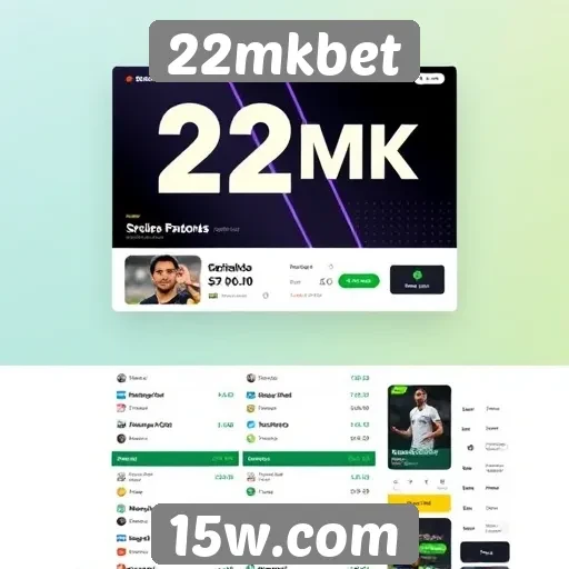 Interface amigável e fácil navegação no 22mkbet