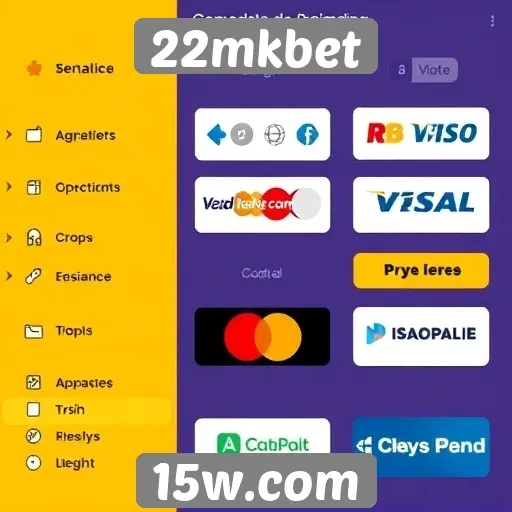 Métodos de pagamento disponíveis no 22mkbet